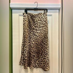 H&M Leopard Print Women's Skirt